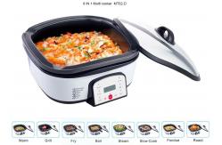 China 8 In 1 Electric Multi Cooker , Food Pressure Cooker Adjustable Temperature Settings supplier