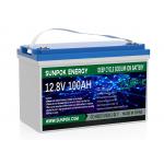 Lifepo4 Deep Cycle Car Battery 12v 100ah Automotive Battery 1Kw Lithium Iron Phosphate for sale