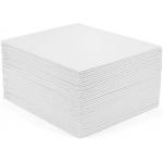 10''X8'' Pure Cotton Blank Canvas Panel Board 24 Pack 3mm Thickness for sale