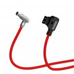 Alvin's Cables Right Angle 2 Pin Male to D-Tap Power Cable for Teradek SmallHD Z-CAM Blackmagic Pyxis, 45cm|18inches, Ultra Soft & Flexible for sale