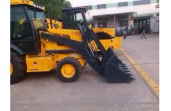 China Total Operating Weight 7500kg Backhoe Loader Articulated Hydraulic Steering supplier