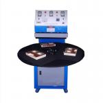 Turntable Blister Heat Sealing Machine L508*W712*H1400 Mm 0.15-0.5mm for sale