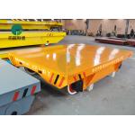 50ton Traverse Travelling Anti-Expolision Track Ac Powered Railway Vehicle For Molds Wth Steered Axles for sale