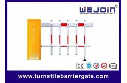 China DC24V Brushless Motor Anti Smashing Parking Barrier Gate With Fence Boom supplier