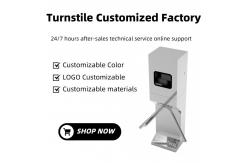 China Zento Tripod Turnstile Gate with Hand Disinfection, 30-45 PPM, IP54 supplier