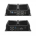 Dual Cores Four Threads Intel Core i5 7200U Mini Computer With Dual DDR4 RAM And 6COM for sale