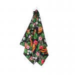 Custom Printed Sublimation Waffle Microfiber Golf Towels With Logo and clip for sale