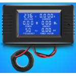 100A Digital Meter Ammeter Voltmeter With Coil CT LCD Display CE FCC for sale