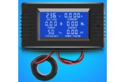 China 100A Digital Meter Ammeter Voltmeter With Coil CT LCD Display CE FCC supplier