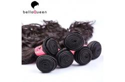 China Natural Black Water Wave 6A Remy human hair wefts , Tangle And Shedding Free supplier