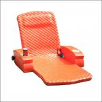 2 Person Solid Spring Foam Pool Lounger Orange Color Relaxation Multi Functional for sale