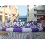OEM or ODM Durable Inflatable Outdoor Fun Games Inflatable colorful race track for sale