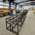 cz purlin Cold Rack Roll Forming Machine Upright Pallet