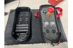 China Mini 433Mhz Handheld Industrial Wireless Remote Control For Hoist supplier