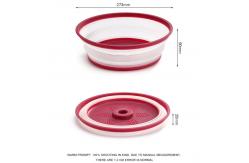 China Customized 180g 8.2 Inch Collapsible Microwave Splatter Shield supplier