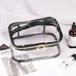 Large Transparent Beauty Travel Portable Toiletry Wash Bag for sale