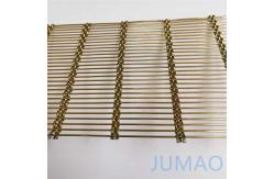 China Metal Artwork Banker Architectural Mesh Woven Wire 201SS supplier