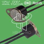 water proof  temperature sensor KSD301 250V 10A 16A 0 to 250 degree centigrade ksd bimetallic temperature switch for sale
