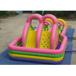 Colourful Big Bounce House 16 X 7 X 5.6m , Outdoor Games Bounce House For Fun for sale