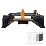 15kw PLC Bridge Cutter Machine For Cutting Marble Quartz Sintered Stone for sale