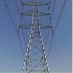 Hot Dip Galvanized 500KV Q355 Q255 Steel Transmission Tower for sale