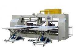 China Cardboard Servo Motor Carton Stitcher Semi Automatic Double Corrugated supplier