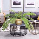Plastic Home Artificial Phoenix Fern Plants Branch Wedding Centerpiece Indoor Decorative for sale