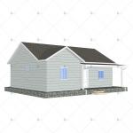Heya-2Q06 China 2 room light gauge house easily constructed durable prefabricated house for sale
