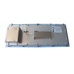 82 Keys Industrial Metal Mechanical Keyboard With 800 DPI Optical Trackball