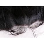 Silky Straight No Tangle 8 Inch Human Hair Extensions With Frontal
