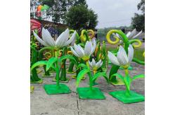 China Custom Made Animatronic Flowers For Decorations supplier
