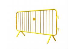 China Crowd Control Barrier For Vocal Concerts With Hot Dipped Galvanized Surface Treatment supplier