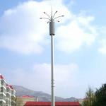 Electrical Galvanized Slip joint Monopole Cell Tower for sale
