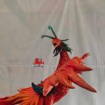 Electronic Handcrafted Realistic Animatronic Animals Chinese Ancient Creatures —Zhuque