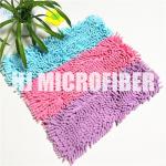 100% Polyester Material Fluffy 18 Chenille Wet Mop Pad , Microfiber Mop Refill Pad for sale