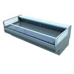 Seafood Refrigerated Meat Display Cabinets ,R404a R290 Open meat deli display case for sale