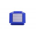Streamline Space Stackable Plastic Organizer With Divider In Solid Box Style