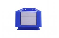 China Streamline Space Stackable Plastic Organizer With Divider In Solid Box Style supplier