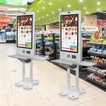 Android Self Service Order Kiosk Touch NFC Card Reader Bill Pay Checkout Machine for sale