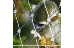 China 316 Material Animal Enclosure Stainless Steel Wire Rope Mesh for Zoo supplier