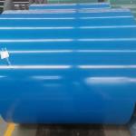 610mm Blue Prepainted Galvalume Steel Coil Self Cleaning for sale