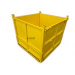 Reusable Metal Empty Stillages Euro Pallet Cage Collapsible for sale