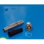 Male Plug FGG 0B 9 Pin Circular Cable Connectors IP50 PPS for sale
