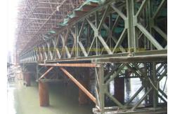 China Q345 Chord Reinforcement Structural Steel Bridge For Bailey Bridge supplier