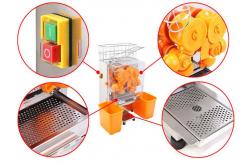 China Auto Feed Orange Squeezer Juicer Juice Extractor Machine Metal supplier