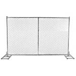 50mm*50mm hole size Temporary Cyclone Fencing sports ground for playground for sale