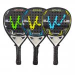 18K Professional Carbon Fiber Padel Rackets Custom Sports Accessories for sale