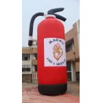 commerical inflatable promotion fire extinguisher model with CE blower for sale