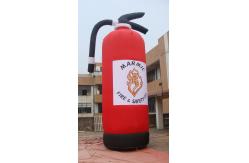 China commerical inflatable promotion fire extinguisher model with CE blower supplier