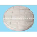 High Working Temperature Plastic Material PTFE Mesh Pad Mist Eliminator
